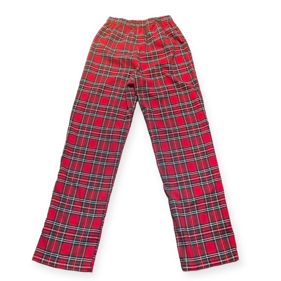 Brandy Melville Pants - Brandy Melville High Rise Red/Green Plaid Tilden Pants